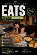 BodybyTyler:  EATS Healthy Recipe Ebook ****Pre-SALE!!!